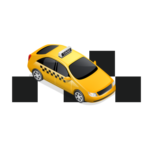 Black and Yellow Taxi Company Logo-3